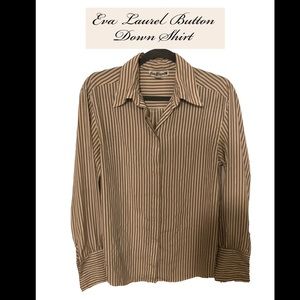 Eva laurel button down shirt
